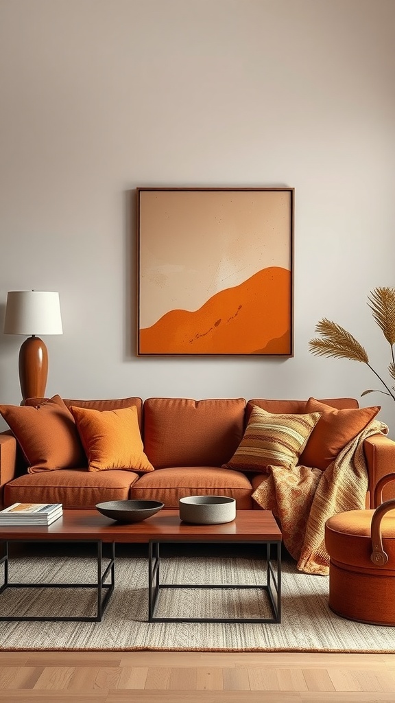 accent pieces that pop against neutral backgrounds