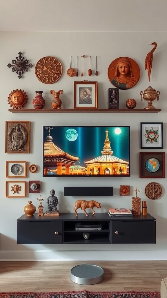 artful display of cultural artifacts 2