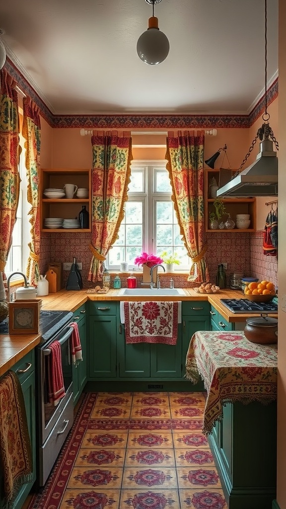 bohemian textiles and patterns 1