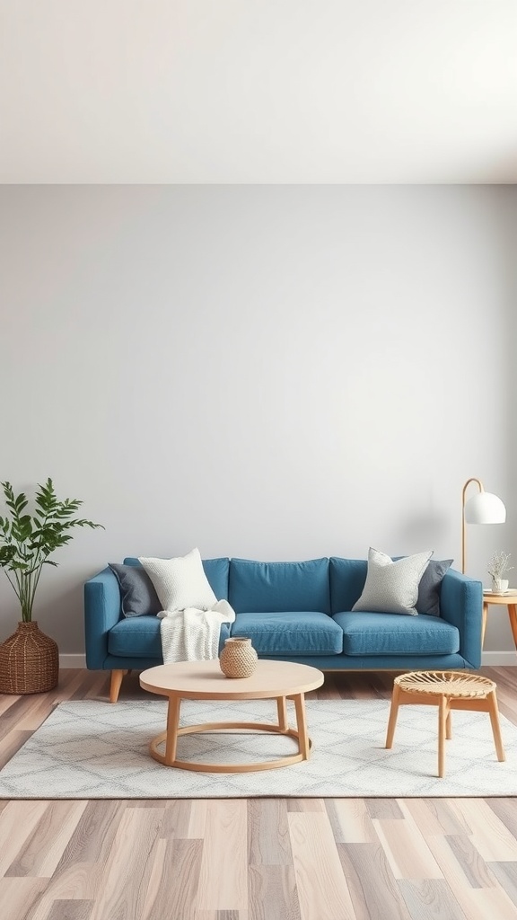 chic grey and blue combinations