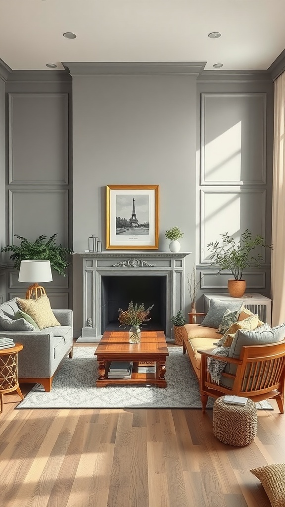 classic combinations with wood elements
