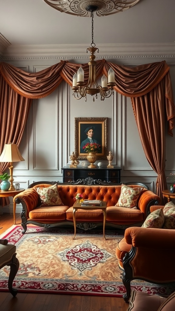 classic elegance with rich fabrics