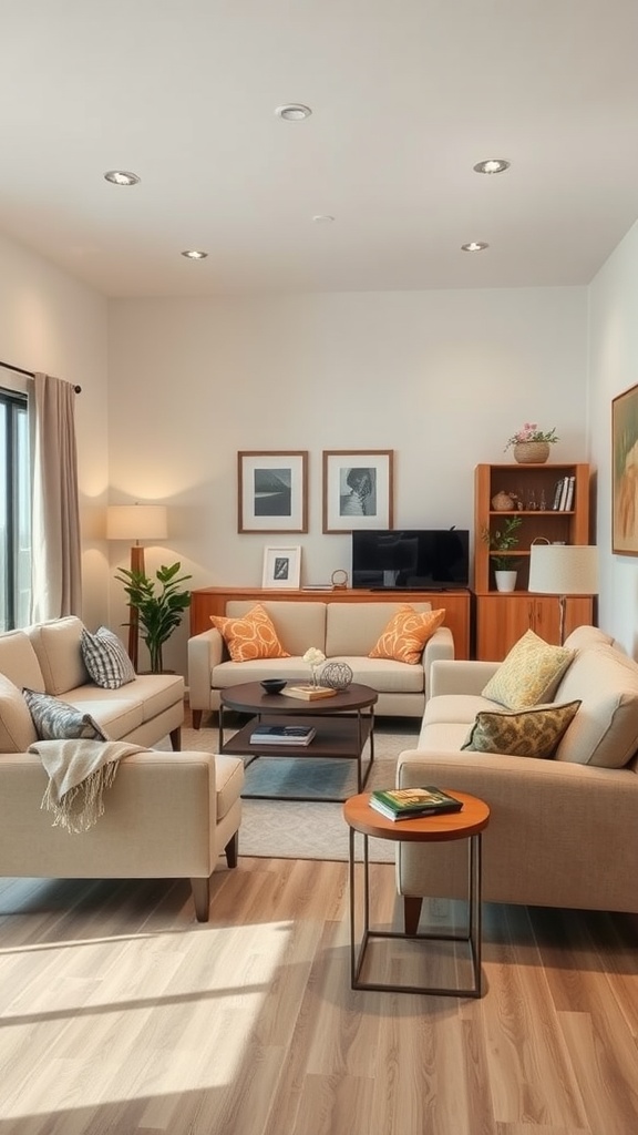 comfortable seating arrangements for gathering