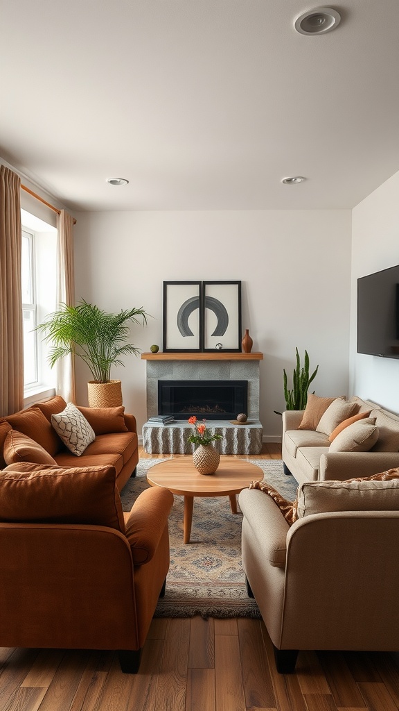comfortable seating arrangements for gatherings
