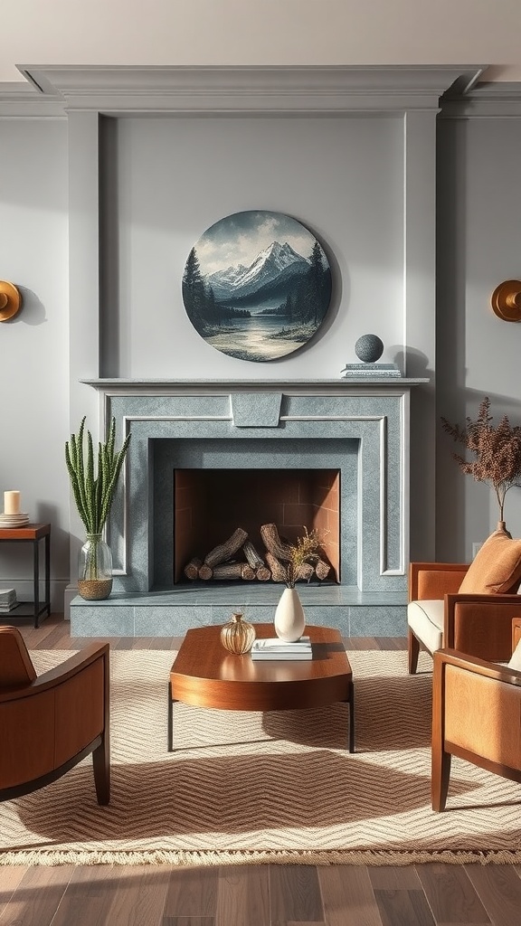 contemporary fireplace surrounds