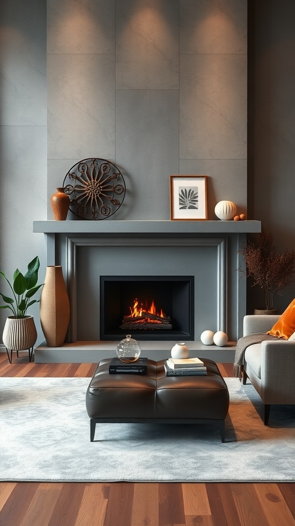 contemporary fireplaces with style