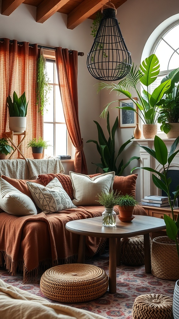 cozy bohemian vibes with soft textiles 2