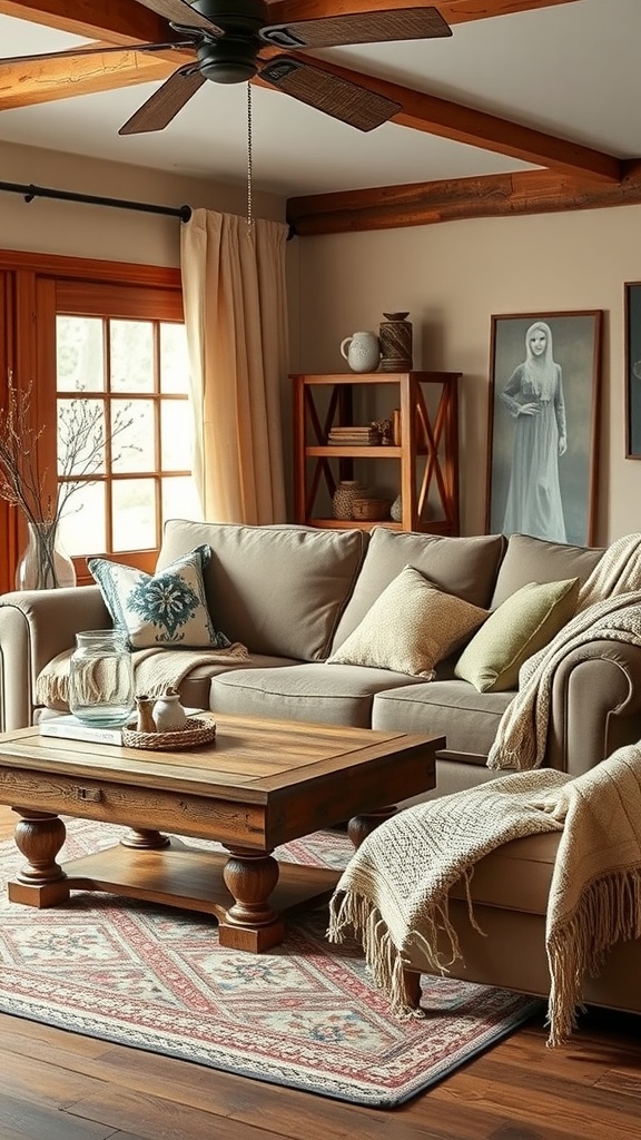 cozy fabric upholstery