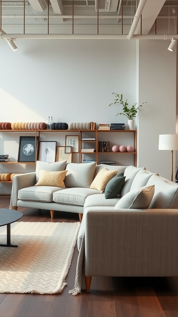 customizable sofa with various fabrics