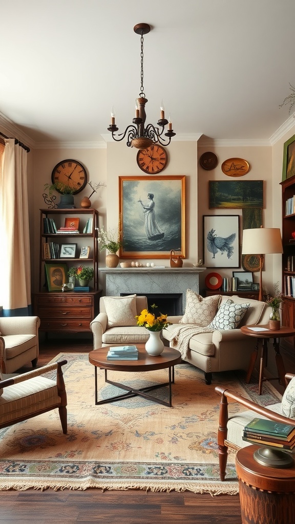 eclectic style with vintage finds 1