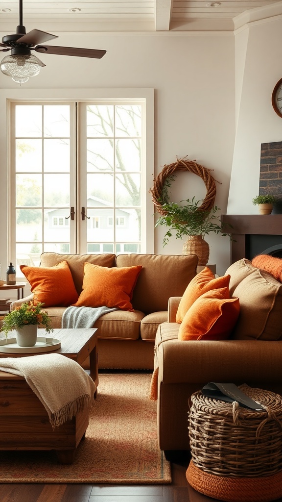 farmhouse aesthetic with cozy textures