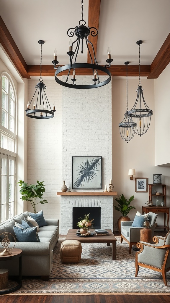 farmhouse style lighting fixtures