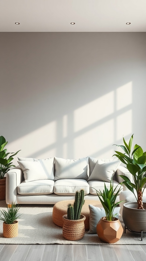incorporating greenery for freshness