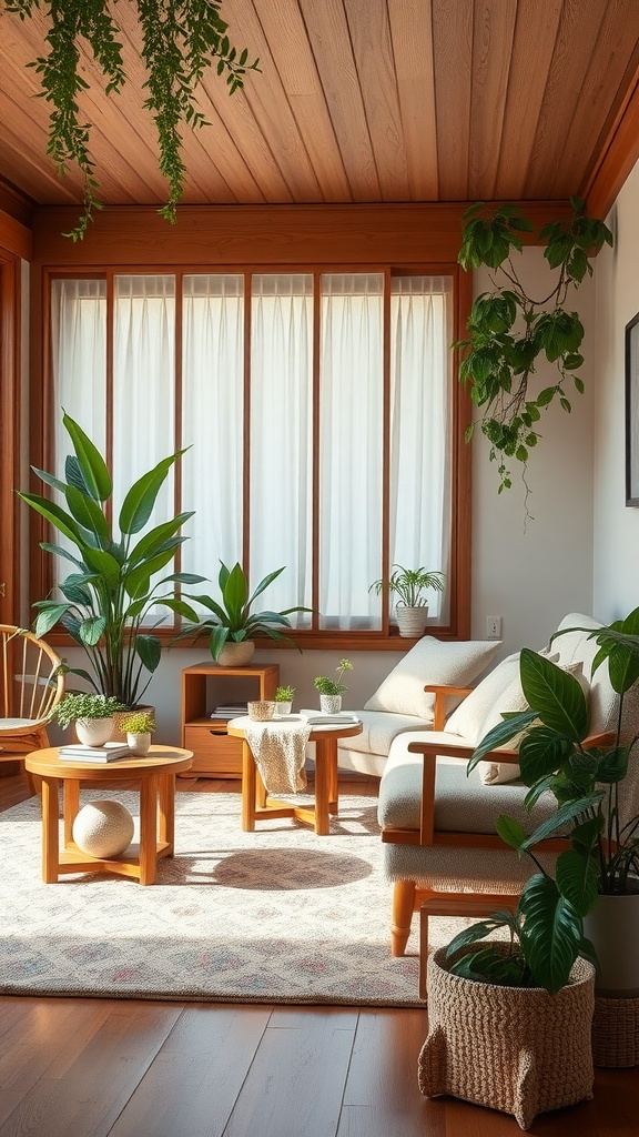 indoor plants integration