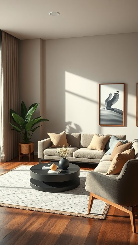 minimalist earth tones