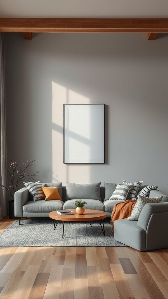 muted tones for a calming space