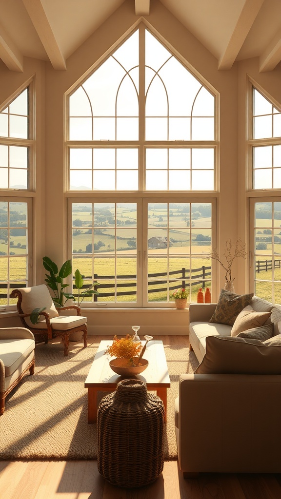 natural light and big windows