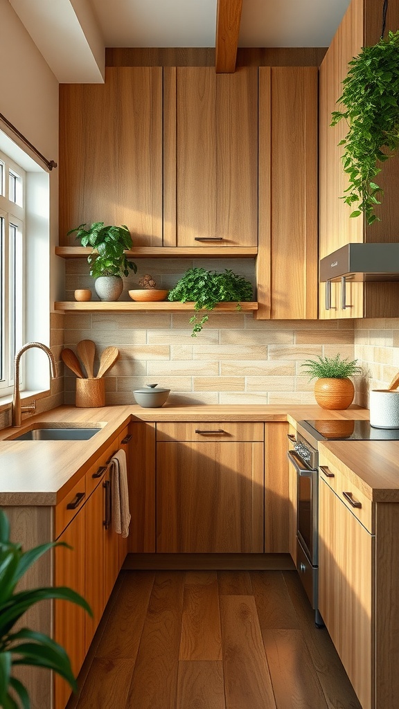 natural wood elements