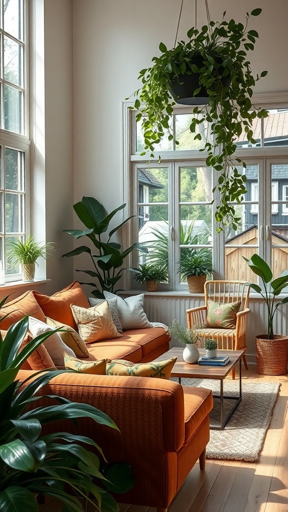 outdoor inspired indoor space