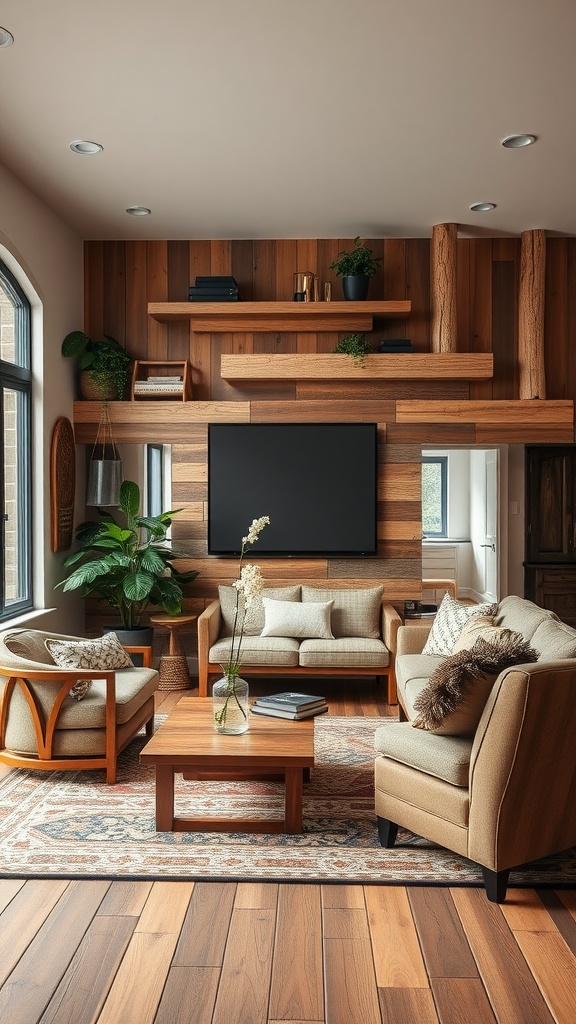 reclaimed wood elements