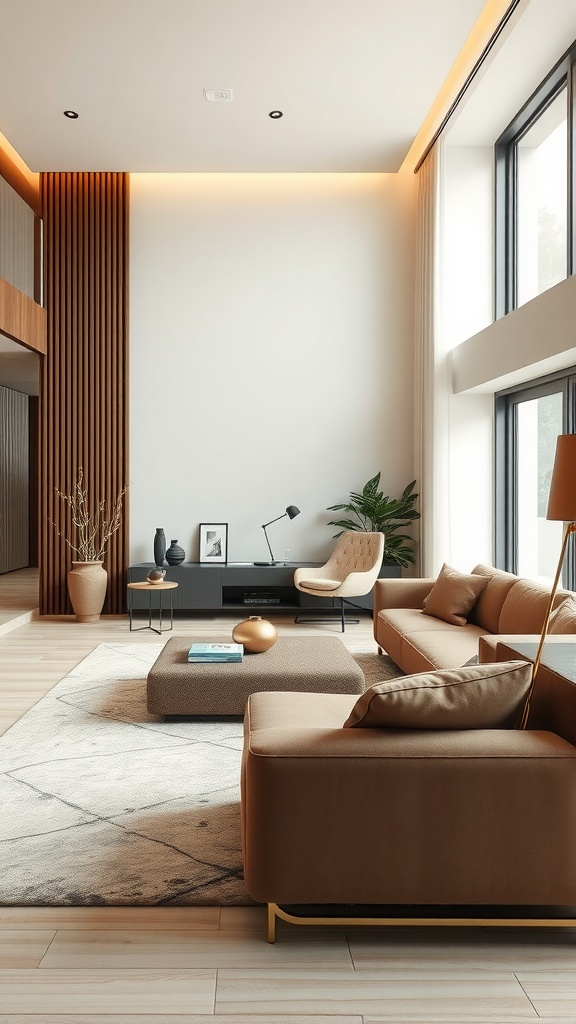 sleek lines and soft curves