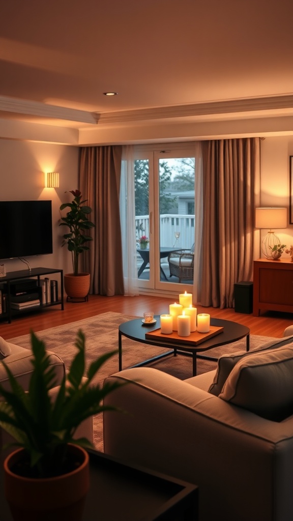 soft lighting for relaxation