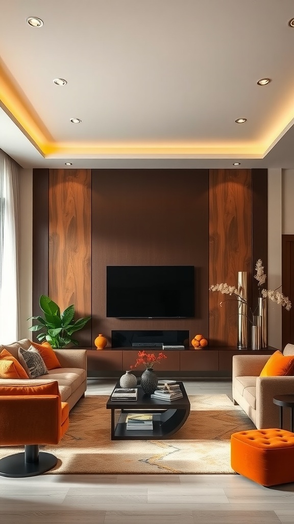 sophisticated accent walls