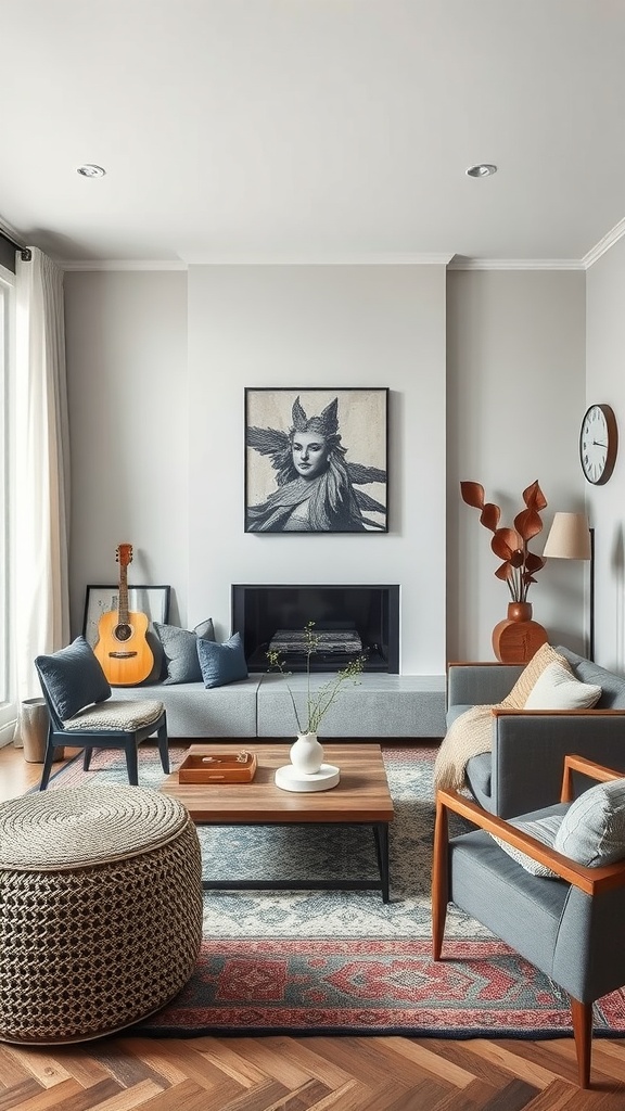textural contrast in decor
