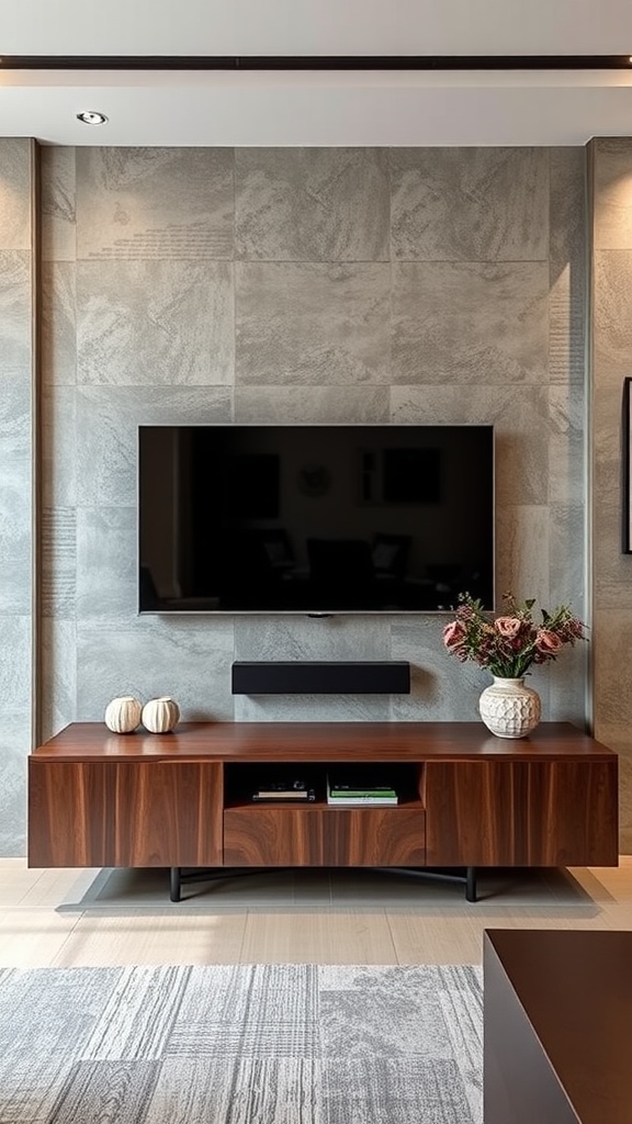 textured wall panels for added depth 1