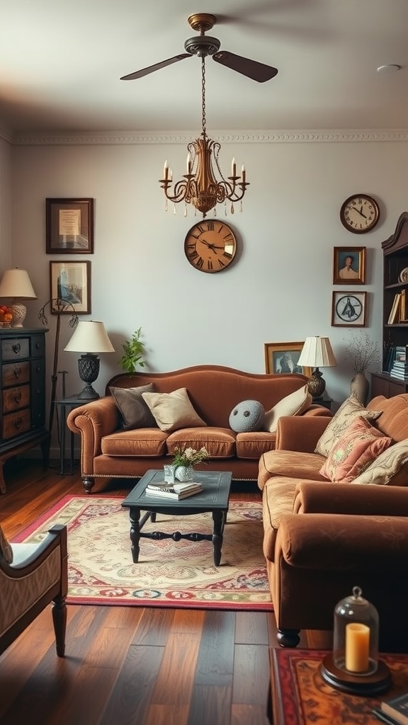 vintage revival with antique touches