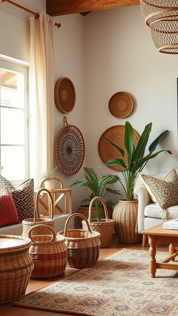 artisan woven baskets