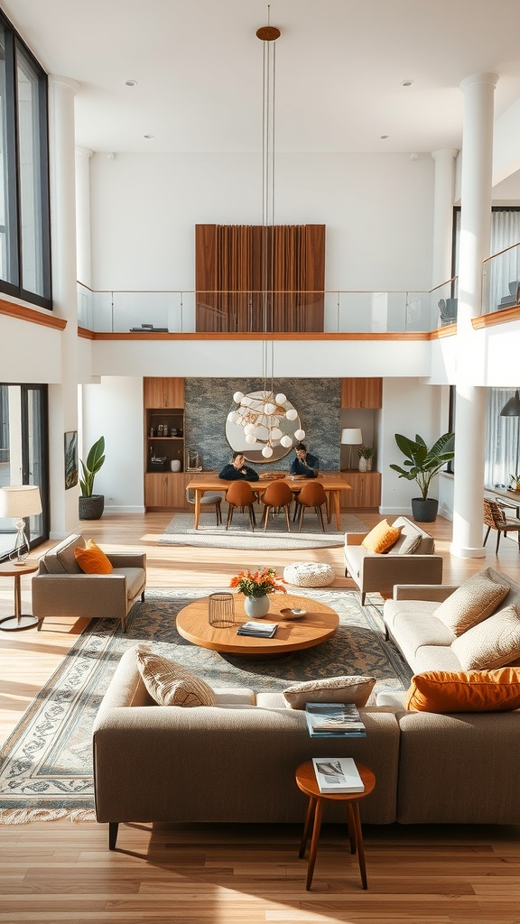balancing open and intimate spaces