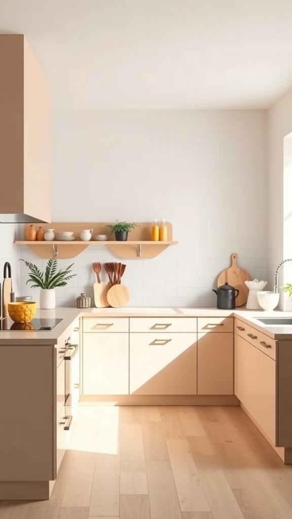beige color gradients in design
