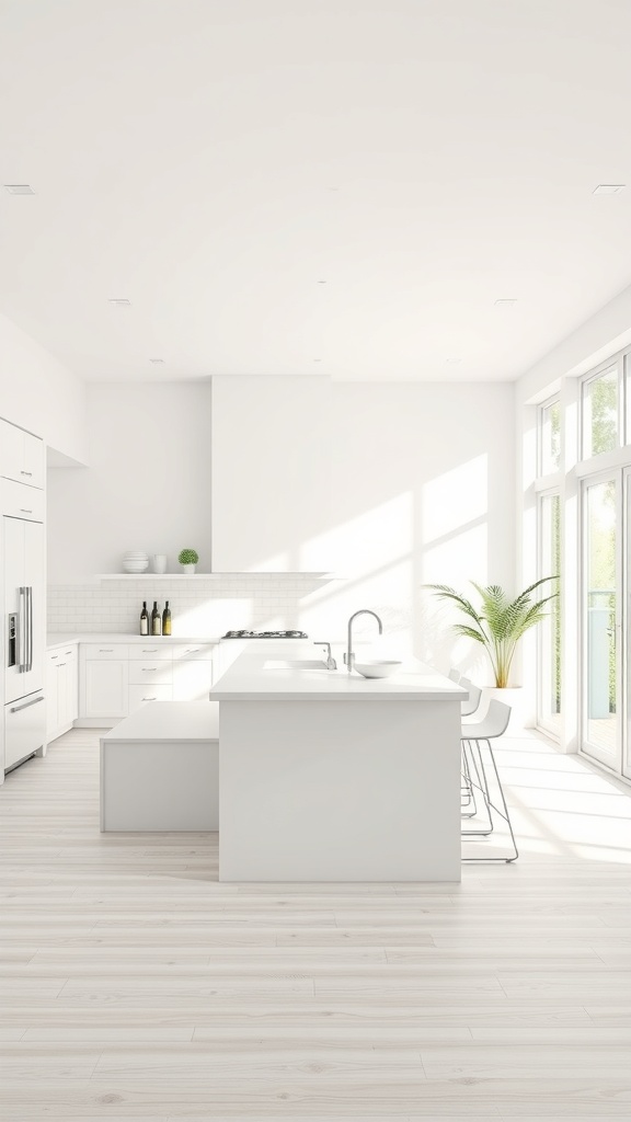 bright and airy open concept layout
