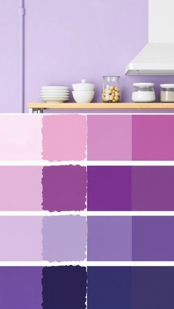 choosing the right shade of purple 1