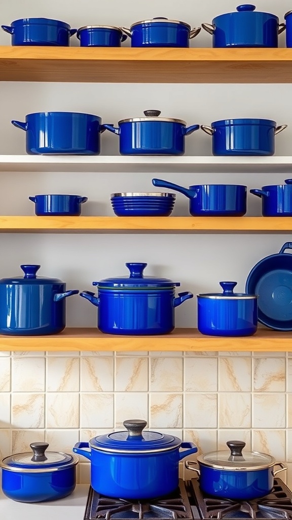 cobalt blue cookware