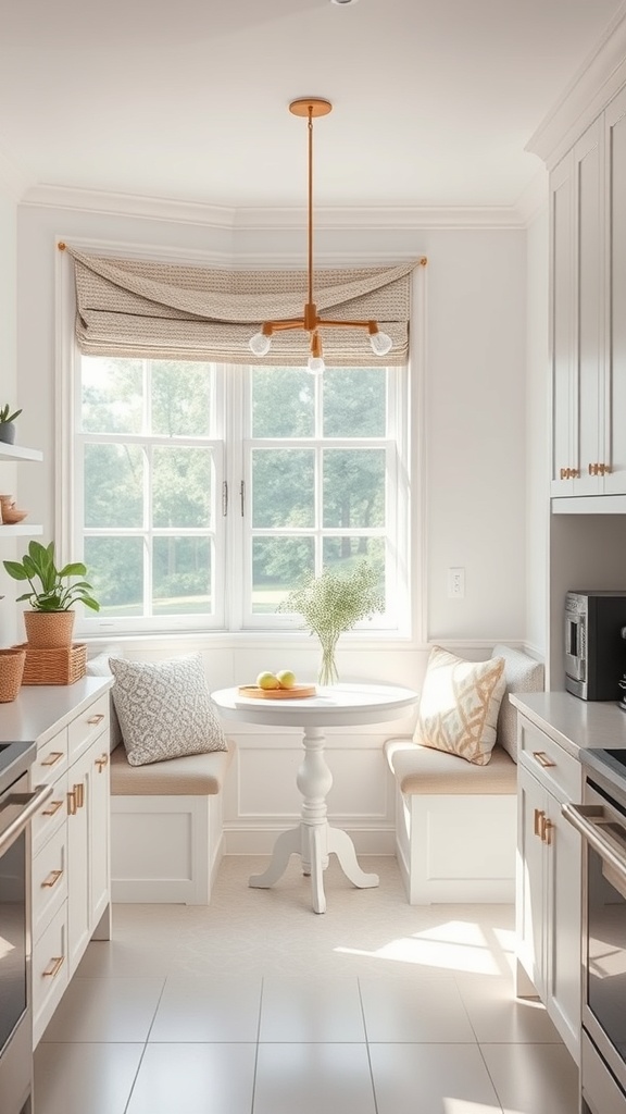 cozy breakfast nook