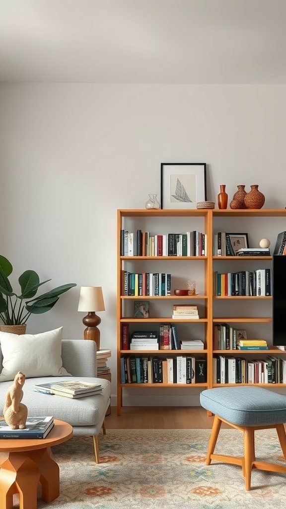 curated bookshelves 1