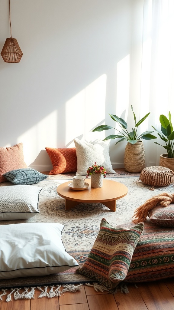 cushioned floor space