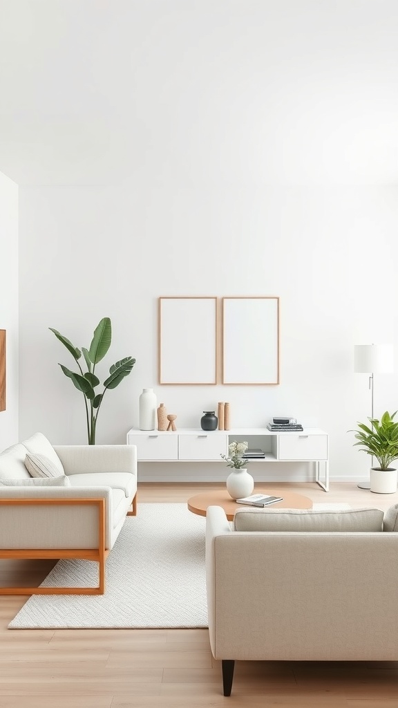 decluttered spaces