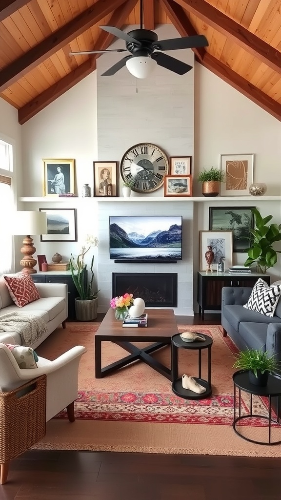 eclectic mix of decor 2