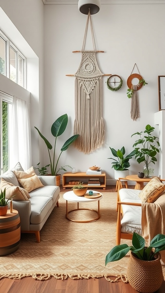 eclectic textures and earthy tones