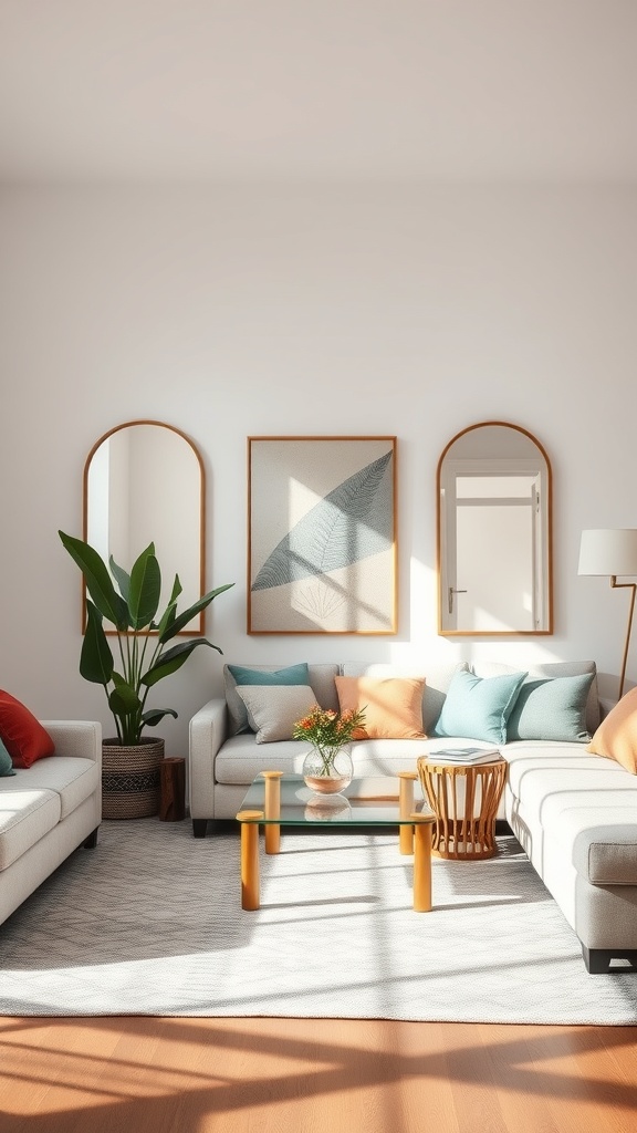 incorporating mirrors for depth 1