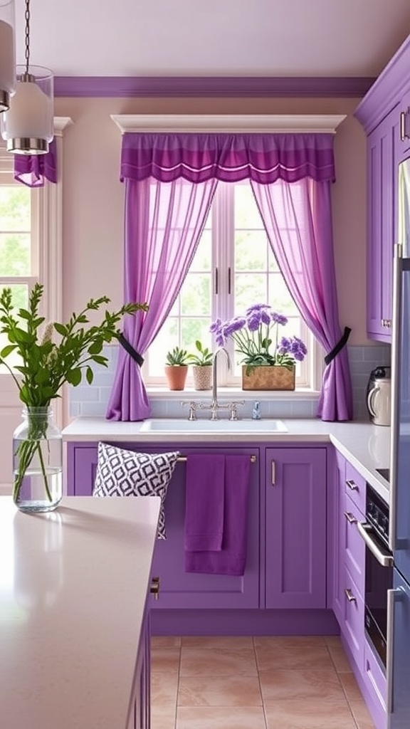 incorporating purple accents in decor 1