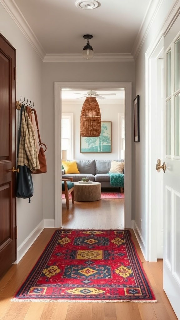 inviting entryway