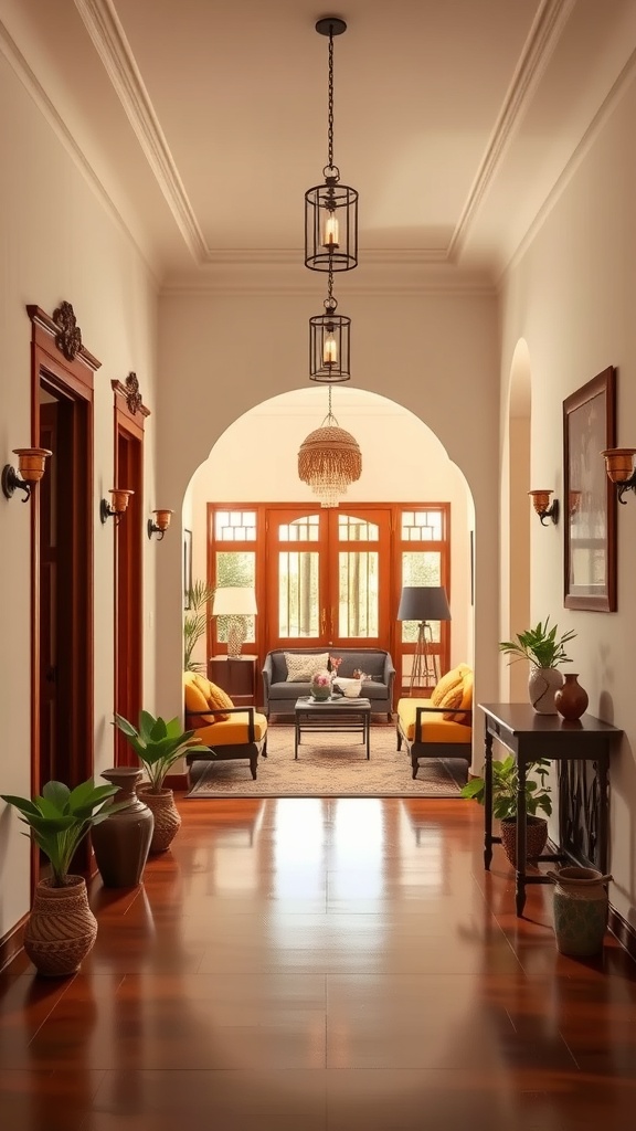 inviting entryway design