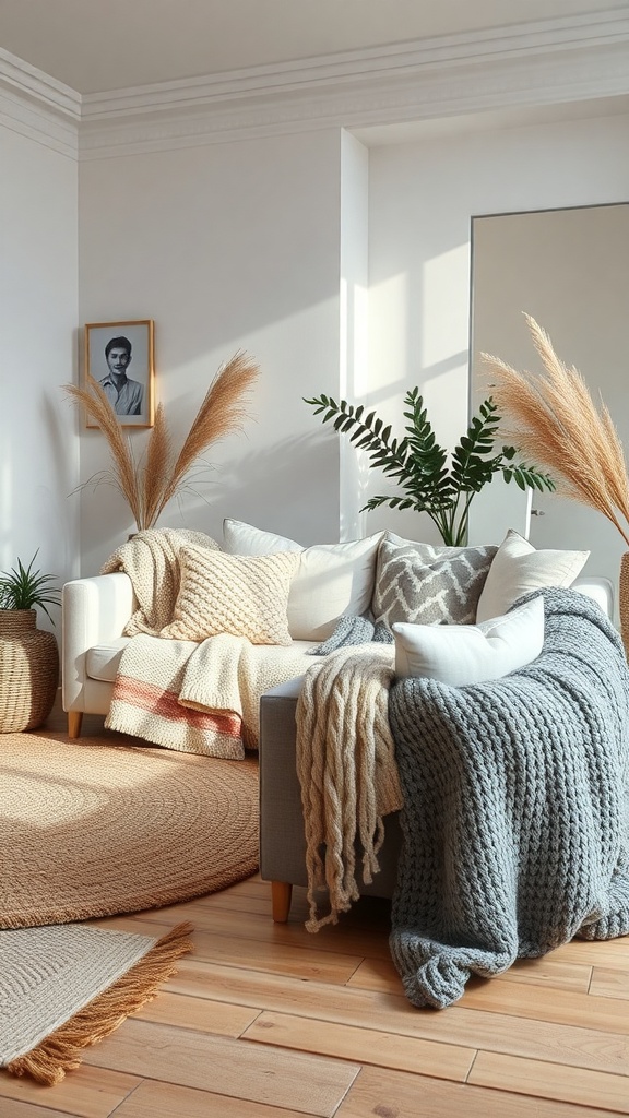 layering textures for comfort