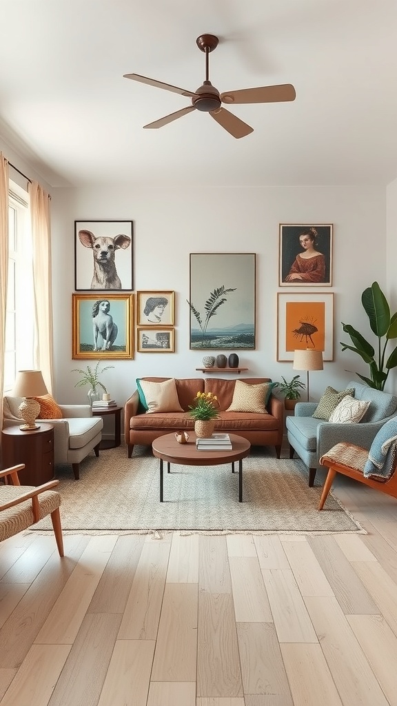 mixing vintage and modern decor