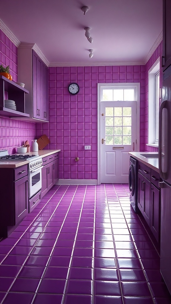 purple flooring options for a bold look