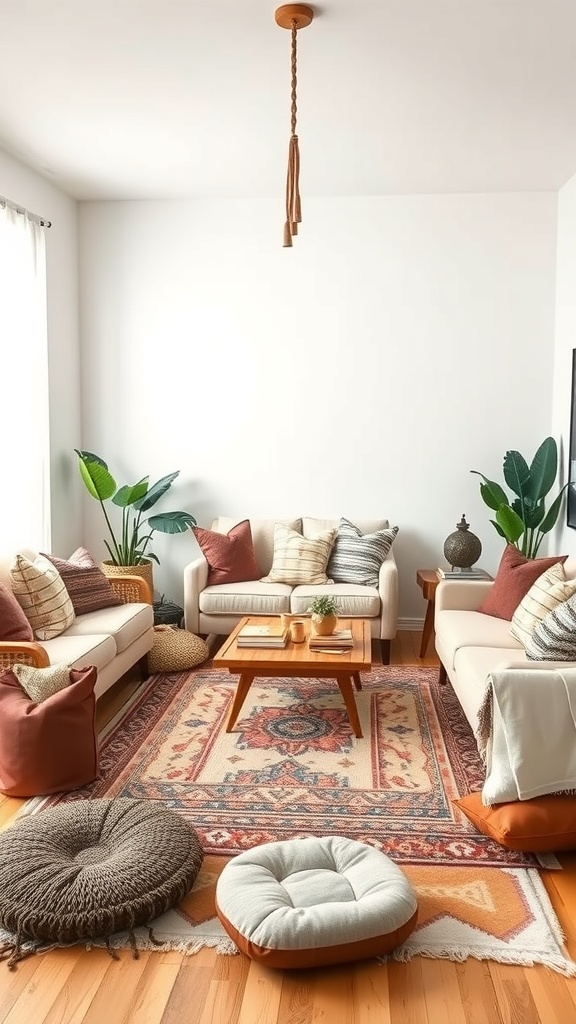 relaxed seating arrangements